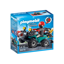 Playmobil Rånare på Fyrhjuling 6879