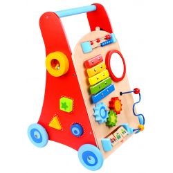 Gåvagn med musikinstrument Tooky Toy