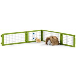 Schleich Kaninbur med kaniner 42420