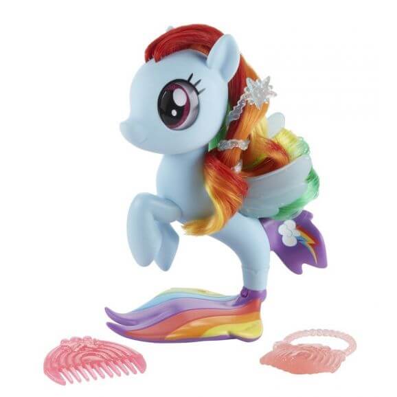 My Little Pony Glitter & Style Seapony Rainbow Dash