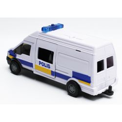 Polisbuss Leksaksbil TEAMA - 1:48