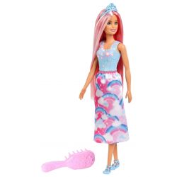 Barbie Dreamtopia Rosa Hår Docka FXR94