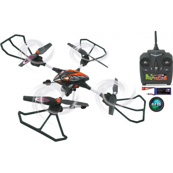 Oberon Altitude Drone HD Compass Turbo black/red