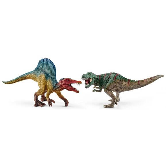 Schleich Spinosaurus och Tyrannosaurus Rex 41455
