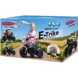 Jamara Elmotorcykel E-Trike Racer Rosa 6 volt