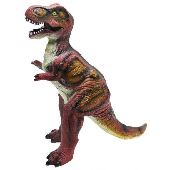 Dinosauriefigur T-Rex Gummi 28 cm