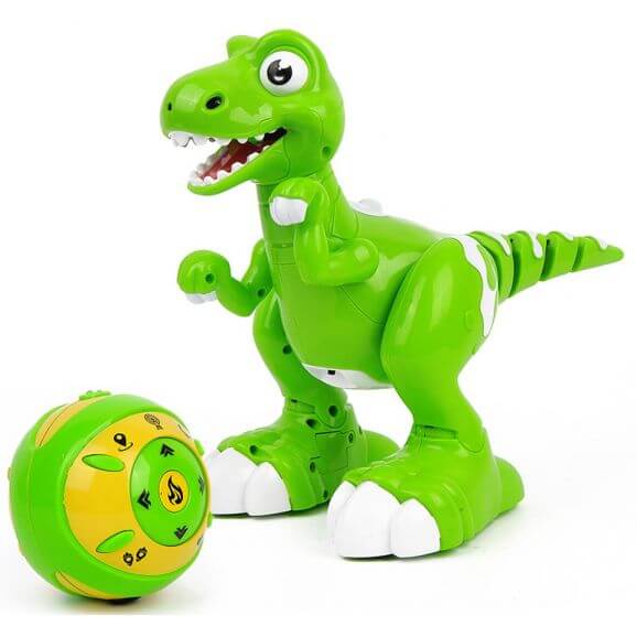 IR-Styrd Smart Dinosaur Robot Grön