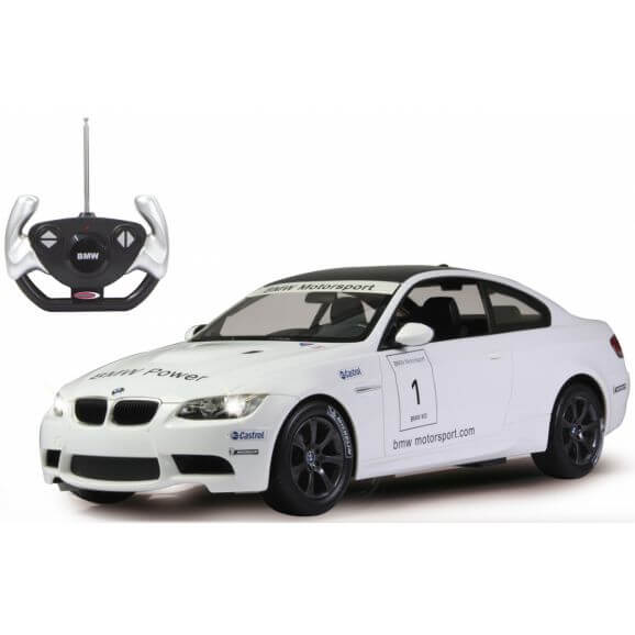 Radiostyrd Mini BMW M3 Sport Vit 1:14 Jamara - 40 MHz