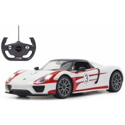 Radiostyrd Bil Porsche 918 Spyder Performance Vit 1:14 - 40 MHz