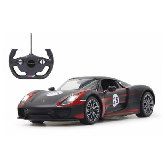 Radiostyrd Bil Porsche 918 Spyder Performance Svart 1:14 - 40 MHz