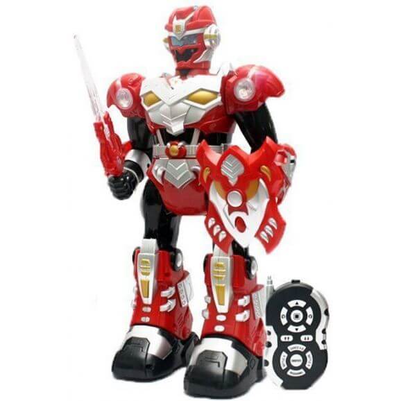 IR-Styrd Robot Warrior Röd