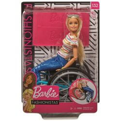 Barbie Docka och Rullstol GGL22