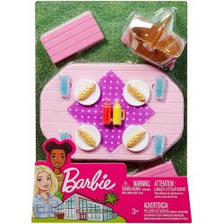 Barbie Picknick Möbelset FXG40