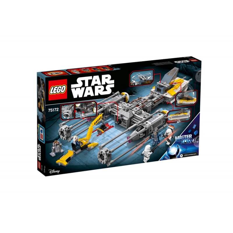 LEGO Star Wars Y-Wing Starfighter 75172 Star Wars Toy 
