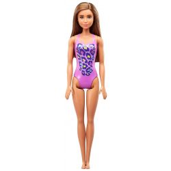 Barbie Beach Doll Lila Baddräkt FJD98