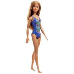 Barbie Beach Doll Blå Baddräkt FJD97