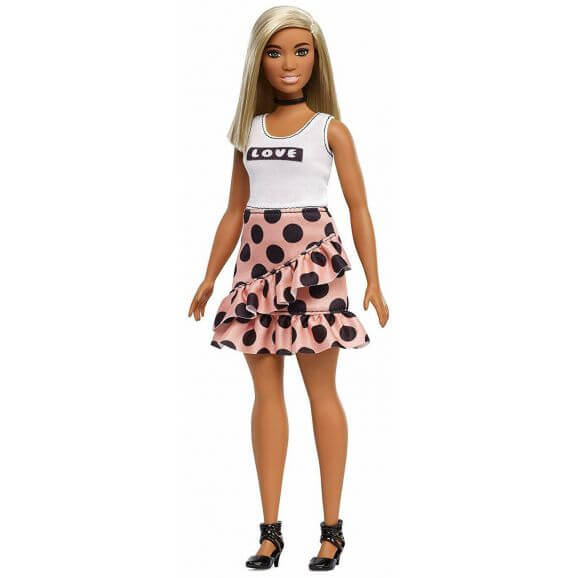 Barbie Fashionistas 111 Curvy Polkadots FXL51