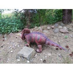 Dinosaurie Triceratops Naturgummi - 92 cm