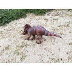 Dinosaurie Triceratops Naturgummi - 92 cm