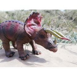 Dinosaurie Triceratops Naturgummi - 92 cm
