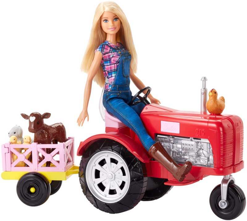 Barbie Farmer med traktor FRM18