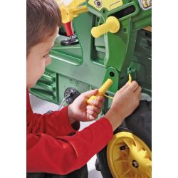 Rolly Toys John Deere 7930 Tramptraktor med frontlastare