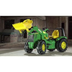 Rolly Toys X-Trac Premium John Deere 8400R Tramptraktor med frontlastare