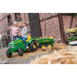Rolly Toys Halfpipe John Deere Släp