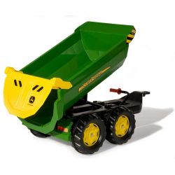 Rolly Toys Halfpipe John Deere Släp