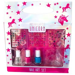 Make Up Unicorn Nailart Set och Stickers