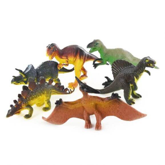 Dinosaurier 6 st. 10 cm