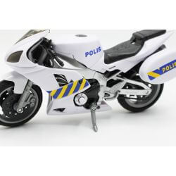 Polismotorcykel med ljud - 1:12