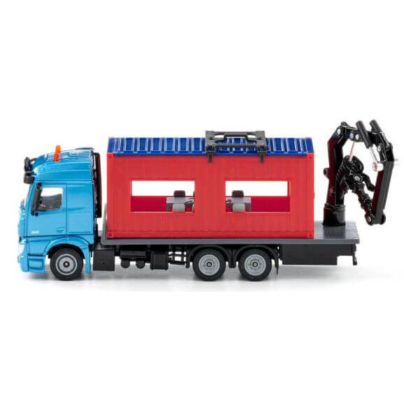 Siku Mercedes Benz Arocs lastbil med byggcontainer 3556 - 1:50