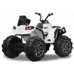 Jamara Elfyrhjuling ATV Barn Protector Vit 12 volt