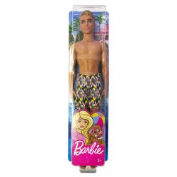 Barbie Ken Beach Docka FJF09