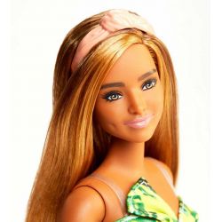 Barbie Fashionistas 19 i blommig kjol FXL59