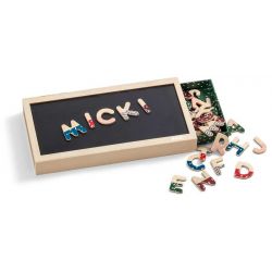 Micki Magnetbokstäver och låda Senses