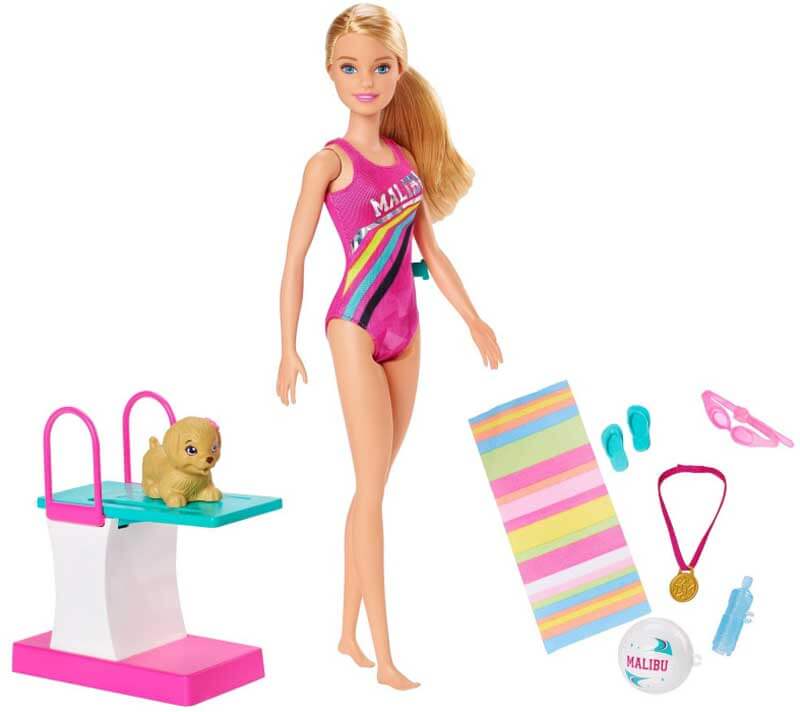 Barbie Swimmer Doll Dreamhouse Adventures