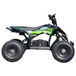 Elfyrhjuling Mini ATV Eldriven till barn grön