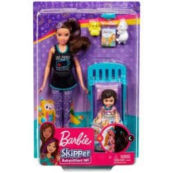 Barbie Babysitters Bedtime Lekset med bebis