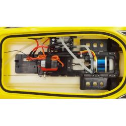 Amewi Radiostyrd Båt Alpha Flame Gul 60 km/h