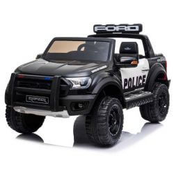 Polisbil Elbil Ford Ranger Raptor till barn 12 volt