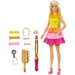 Barbie med hårstylingkit