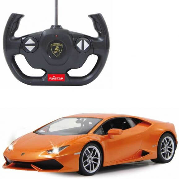 Radiostyrd Bil Lamborghini Huracan Orange 1:14 - 27 MHz