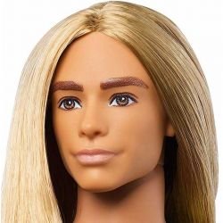 Barbie Ken Docka Fashionistas med långt blont hår