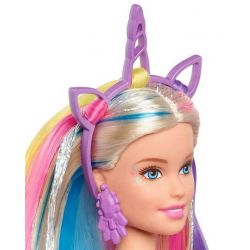 Barbie Fantasy Hair Docka med tillbehör