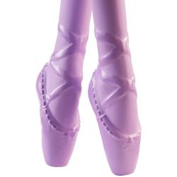 Barbie Ballerina Brunette med lila kjol