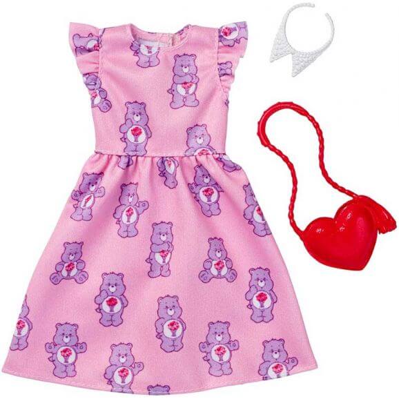 Barbie klädset care bears