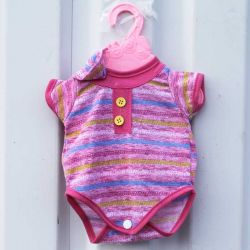 Baby Rose Dockkläder Randig till dockor 40-45 cm