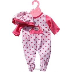 Baby Rose Dockkläder Prickig till dockor 40-45 cm